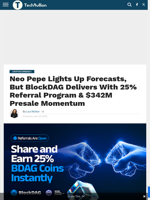 BlockDAG Rises with 25% Referral Offer, While Neo Pepe Builds Hype
