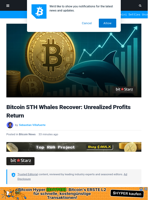 Bitcoin STH Whales Recover: Unrealized Profits Return | Bitcoinist.com