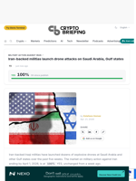 Iran-backed militias launch drone attacks on Saudi Arabia, Gulf states