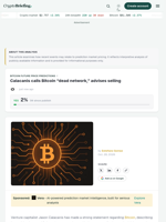 Calacanis calls Bitcoin "dead network," advises selling