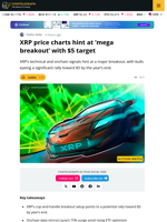 XRP ‘Mega Breakout’ Setups See Price Hitting $5 By Year’s End