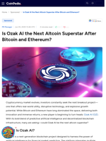Is Ozak AI the Next Altcoin Superstar After Bitcoin and Ethereum?