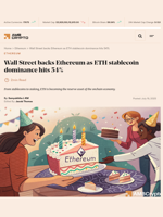 Wall Street backs Ethereum as ETH stablecoin dominance hits 54% - AMBCrypto