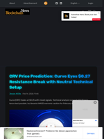 CRV Price Prediction: Curve Eyes $0.27 Resistance Break with Neutral Technical Setup - Blockchain.News