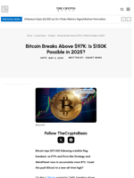 Bitcoin Breaks Above $97K: Is $150K Possible in 2025?