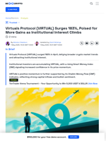 VIRTUAL Token Price Surge Sparks Institutional Interest