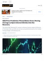 QQQ Price Prediction: Pinned Below Every Moving Average as Open Interest Shrinks Into the Recovery - Blockchain.News
