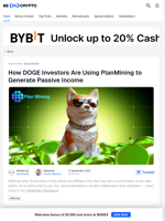 How DOGE Investors Are Using PlanMining to Generate Passive Income
