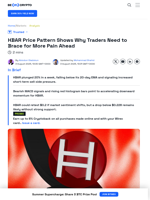 HBAR Price Shows Worrying Pattern – More Pain Ahead?