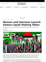 Nansen and Sanctum Launch Solana Liquid Staking Token - 