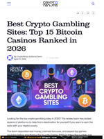 15 Best Crypto Gambling Sites: Top 15 Platforms Ranked (2026) 