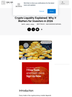 Understanding Crypto Liquidity and Why it Matters to Investors