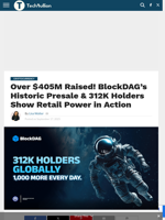 Retail Surge: BlockDAG’s $405M+ Presale Redefines Crypto Growth