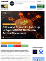 Circle and Crossmint Team Up to Expand USDC Stablecoin Across Blockchains | Live Bitcoin News