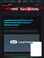 LangChain MongoDB Partnership Delivers Full AI Agent Stack for Enterprise Teams - Blockchain.News
