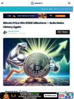 Bitcoin Price Hits $120K Milestone — Bulls Make History Again