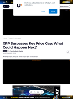 XRP Surpasses Key Price Gap: What Could Happen Next? - U.Today