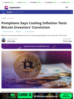 Pompliano Says Cooling Inflation Tests Bitcoin Investors’ Conviction