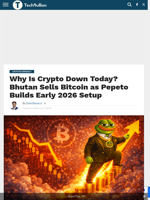 Why Is Crypto Down Today? Understanding Current Pressures And Pepeto 100x Potential - TechBullion