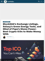 Top 3 Best Crypto ICOs to Make Money With in 2025: BlockDAG, Solaxy, and Mind of Pepe