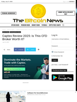 Captex Review 2025: Is This CFD Broker Worth It?