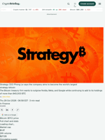 Strategy CEO Phong Le says the company aims to become the world's largest
