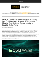 Shiba, Dogecoin, and Cold Wallet: Why Cold Wallet’s 4,900% Privacy Token Is the Top Move for April 2025