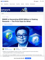 BitMine Price Struggles Despite $300M in Staking Revenue