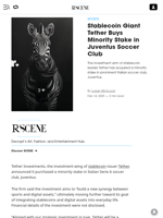 Stablecoin Giant Tether Buys Minority Stake in Juventus Soccer Club - Decrypt