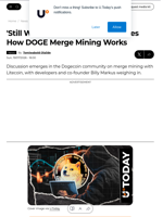 'Still Wrong': Dogecoin Dev Clarifies How DOGE Merge Mining Works - U.Today
