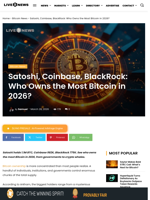 Who Owns the Most Bitcoin? Top Holders in 2026