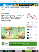 Zircuit Goes Live On Binance Alpha As It Sets To Launch ZRC Airdrop And Trading Competition