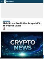 Floki Price Prediction Drops 92% as Pepeto Gains - TechBullion
