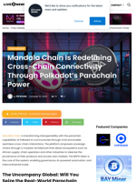 Mandala Chain Is Redefining Cross-Chain Connectivity Through Polkadot’s Parachain Power | Live Bitcoin News