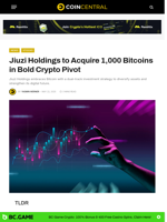 Jiuzi Holdings to Acquire 1,000 Bitcoins in Bold Crypto Pivot