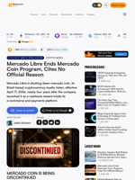 Mercado Libre Ends Mercado Coin Program, Cites No Official Reason – Crypto News Bitcoin News