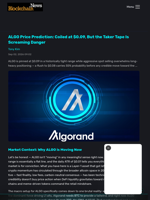 ALGO Price Prediction: Coiled at $0.09, But the Taker Tape Is Screaming Danger - Blockchain.News