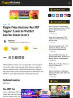 Ripple Price Analysis: Key XRP Support Levels to Watch If Another Crash Occurs