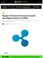 Ripple CTO David Schwartz Unveils Next Big Evolution for XRPL - CoinCentral