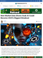 New Market Data Shows Ozak AI Could Become 2025’s Biggest Breakout