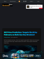 INJ Price Prediction: Targets $6.20 by February as Bulls Eye Key Breakout - Blockchain.News