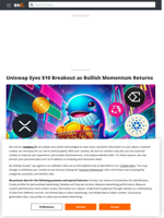 Uniswap Eyes $10 Breakout as Bullish Momentum Returns - Brave New Coin