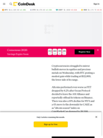 Crypto Markets Today: Crypto Lags Behind Stocks and Gold as Traders Turn Defensive