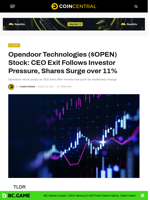 Opendoor Technologies ($OPEN) Stock: CEO Exit Follows Investor Pressure, Shares Surge over 11%