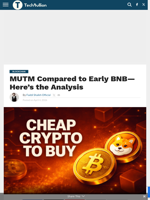 MUTM Compared to Early BNB—Here’s the Analysis - TechBullion