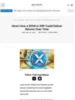 Here’s How a $10M in XRP Could Deliver Returns Over Time
