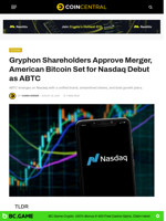 Gryphon Shareholders Approve Merger, American Bitcoin Set for Nasdaq Debut as ABTC