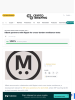 KBank partners with Ripple for cross-border remittance tests