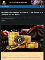 How High Will Dogecoin Stock Price Surge If It Covered the US Debt?