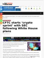 CFTC starts ‘crypto sprint’ with SEC following White House plans - The Crypto News Wire